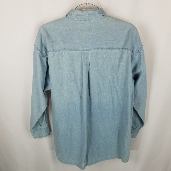 Competitors View shirt chambray DALE JARRET NASCAR ROBERT YATES RACING VTG  L‎ - Picture 10 of 10